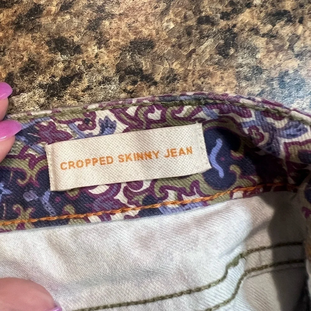 Tory Burch Cropped Skinny Jeans